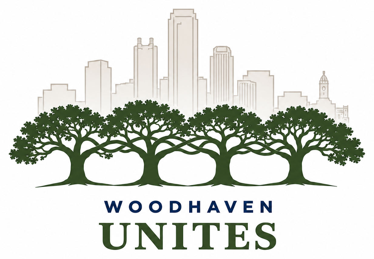 Woodhaven Unites logo